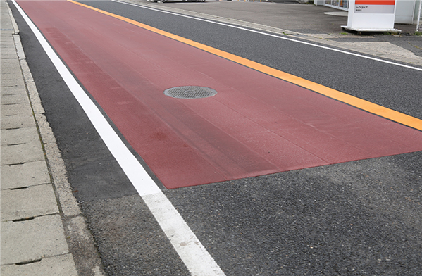 薄層カラー舗装